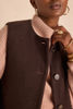Picture of PAIGE FRINGED WOOL WAISTCOAT